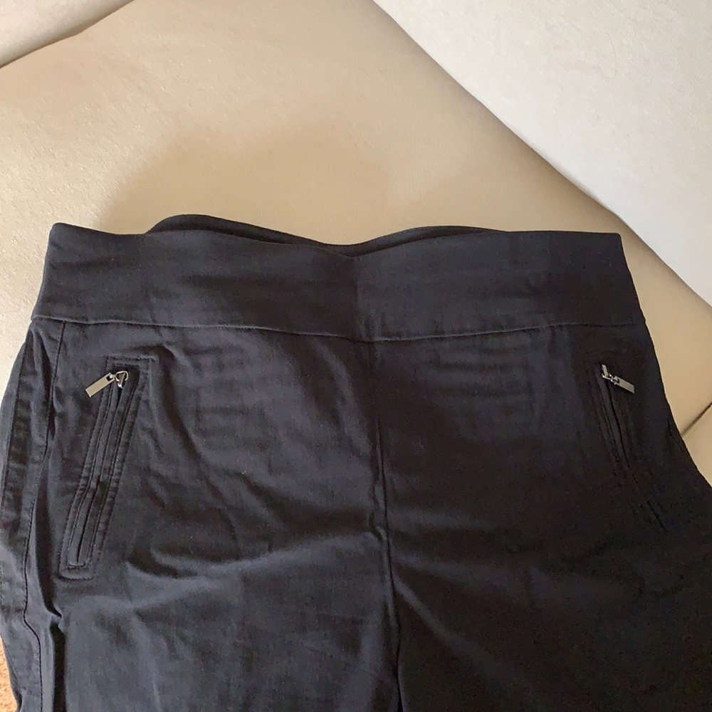 INC International Concepts Black Work Pant